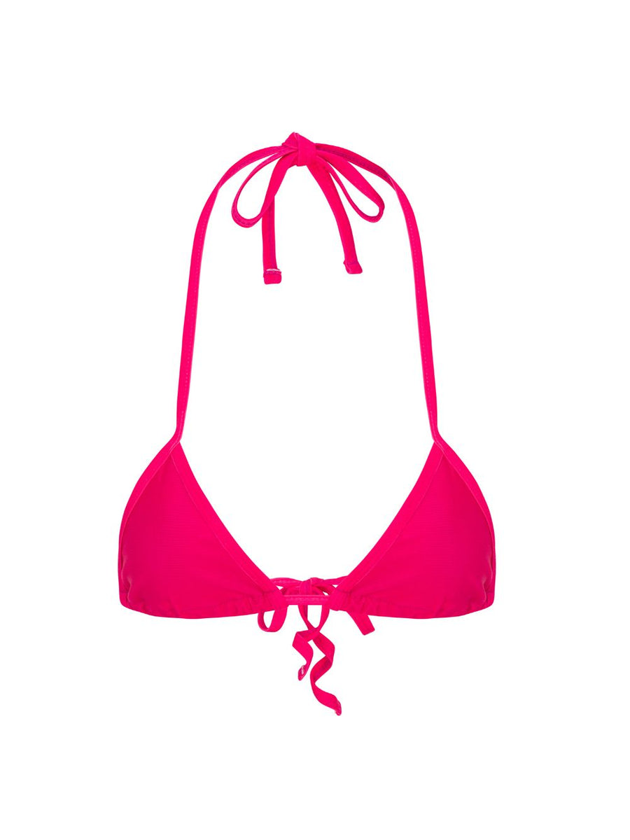 Hot Pink Thong Bikini, Pink Triangle top - Sunga Life
